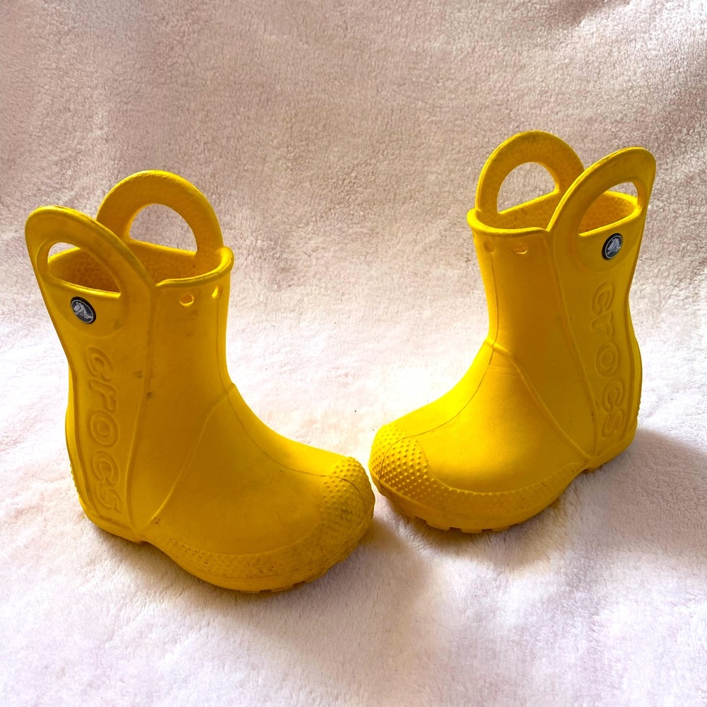 Croc rain boots